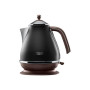 Delonghi , Icona Vintage , KBOV2001BK , Standard kettle , 2000 W , 1.7 L , Stainless steel , 360° rotational base , Black