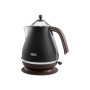 Delonghi , Icona Vintage , KBOV2001BK , Standard kettle , 2000 W , 1.7 L , Stainless steel , 360° rotational base , Black