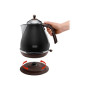 Delonghi , Icona Vintage , KBOV2001BK , Standard kettle , 2000 W , 1.7 L , Stainless steel , 360° rotational base , Black