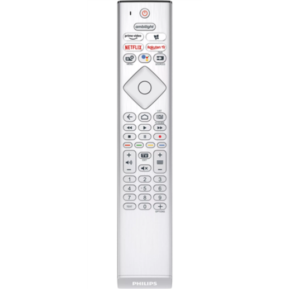 Philips 4K UHD LED Android TV with Ambilight 75PUS8807/12 75 (189 cm), Smart TV, Android, 4K UHD LED, 3840 x 2160, Wi-Fi, Silver