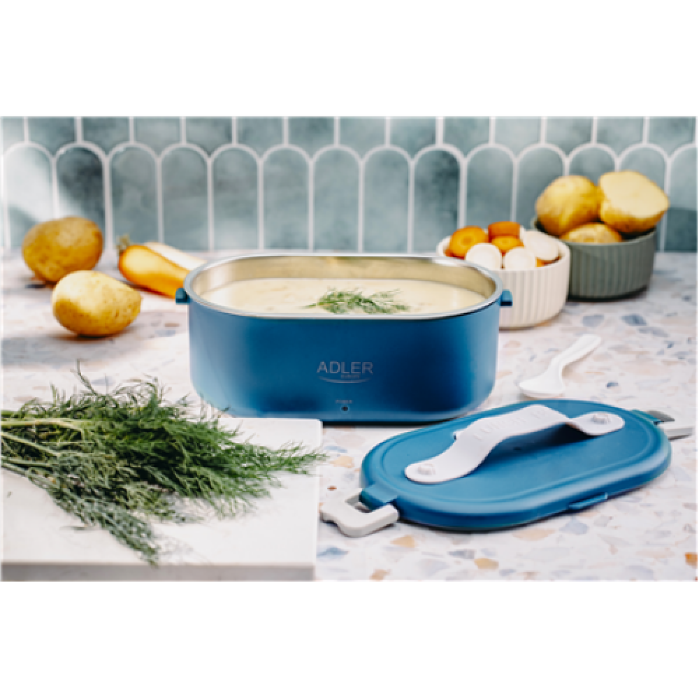 Adler Electric Lunch Box , AD 4505 , Material Plastic , Blue