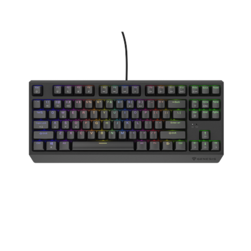 Genesis THOR 230 TKL , Mechanical Gaming Keyboard , Wired , US , Black , USB Type-A , Linear