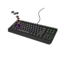 Genesis THOR 230 TKL , Mechanical Gaming Keyboard , Wired , US , Black , USB Type-A , Linear