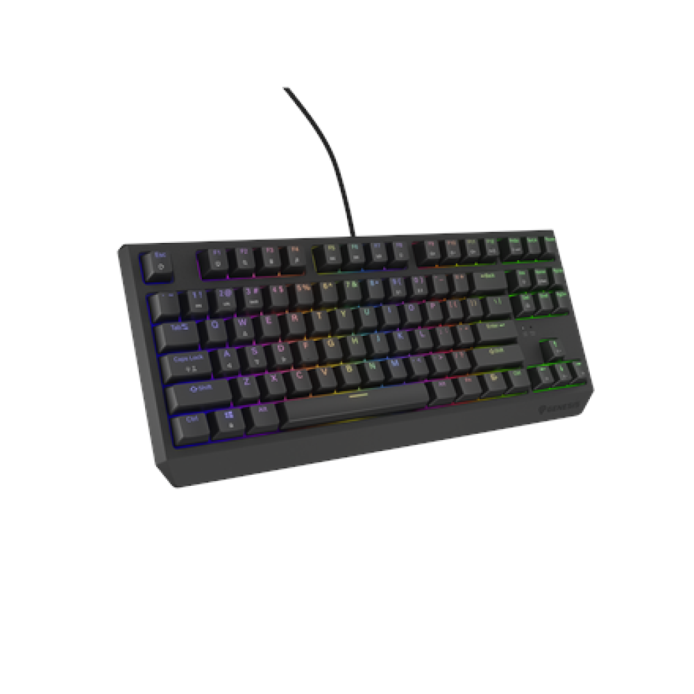 Genesis THOR 230 TKL , Mechanical Gaming Keyboard , Wired , US , Black , USB Type-A , Linear