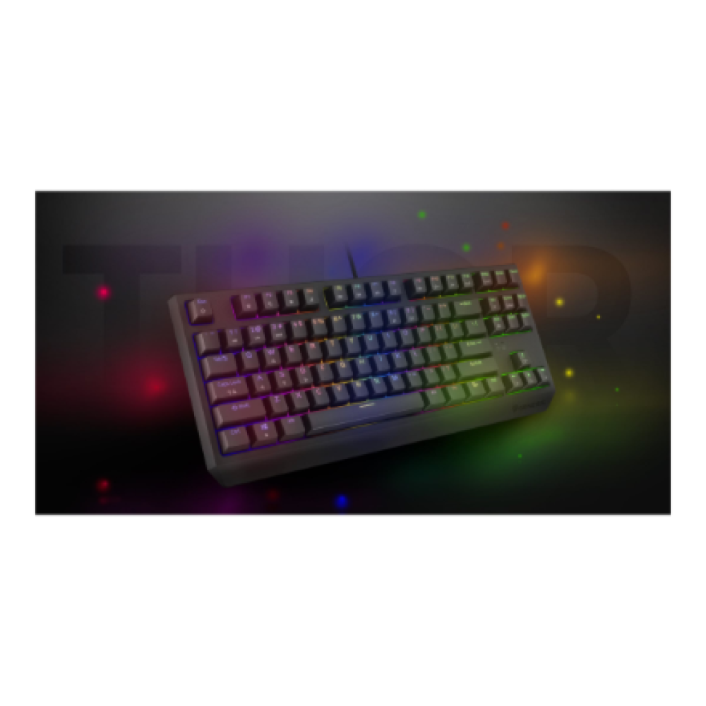 Genesis , THOR 230 TKL , Mechanical Gaming Keyboard , Wired , US , RGB , Black , USB-A , Linear