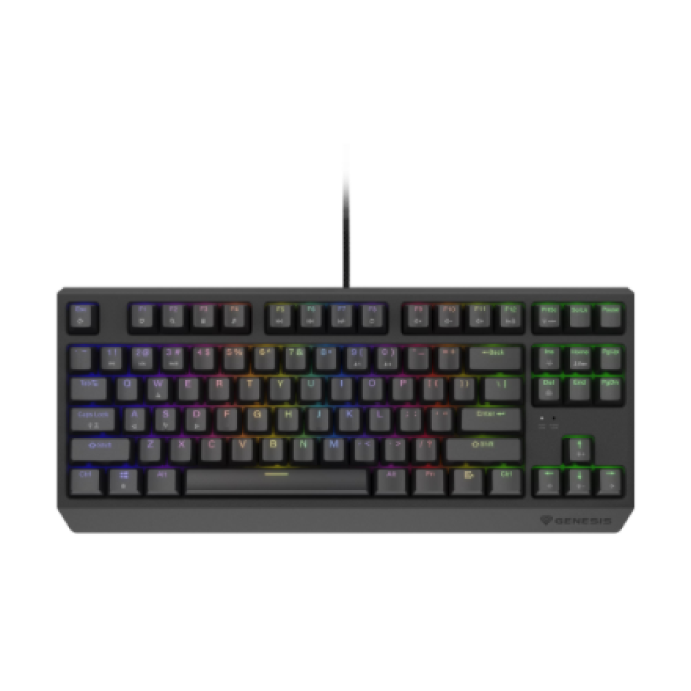 Genesis , THOR 230 TKL , Mechanical Gaming Keyboard , Wired , US , RGB , Black , USB-A , Linear
