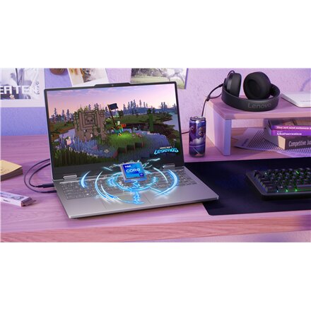 Lenovo LOQ Essential 15IRX11 , Luna Grey , 15.6 , IPS , FHD , 1920 x 1080 pixels , Anti-glare , Intel Core i5 , i5-13450HX , 16 GB , SO-DIMM DDR5 , Solid-state drive capacity 512 GB , NVIDIA GeForce RTX 5050 , GDDR7 , 8 GB , Windows 11 Home , 802.11ax , B