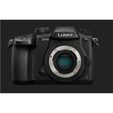 Panasonic , LUMIX , DC-GH5EG-K , DSLM Camera Body , 20.3 MP , ISO sensitivity (max) 25600 , Display diagonal 3.2 , Video recording , Wi-Fi , Contrast AF system , Magnification 1.52 x , Viewfinder , Live MOS , Black