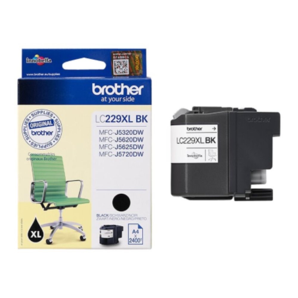 Brother LC-229XLBK , Ink Cartridge , Black