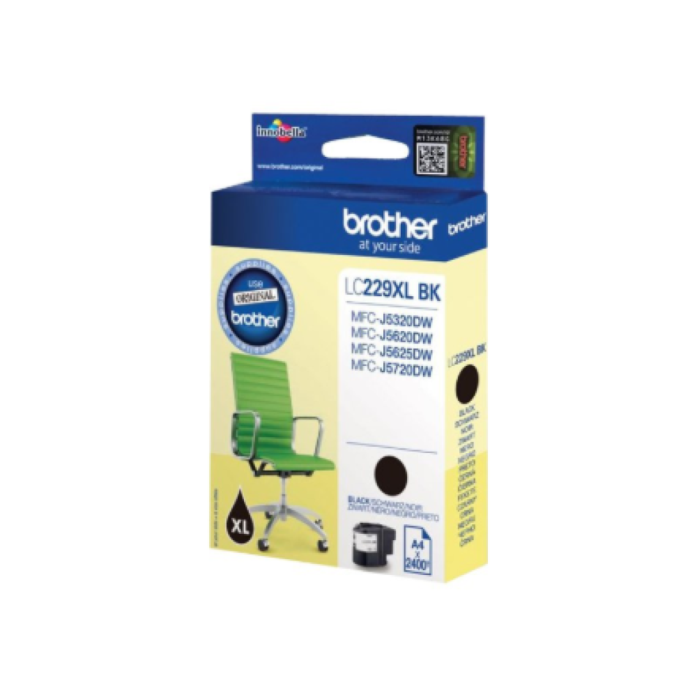 Brother LC-229XLBK , Ink Cartridge , Black