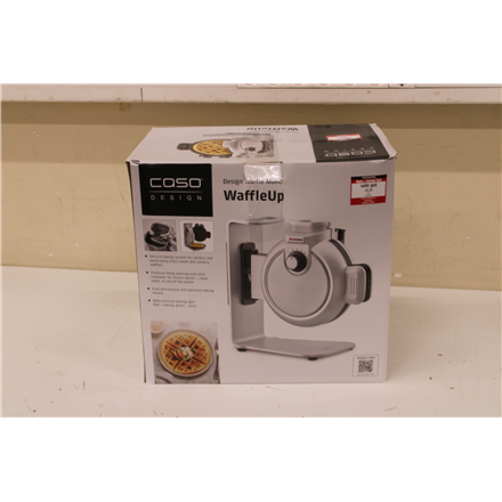 SALE OUT. Caso WaffleUp Waffle Maker, 800 W, Stainless Steel , Caso WaffleUp , Waffle Maker , 800 W , Number of pastry 1 , Waffle , Silver , DEMO