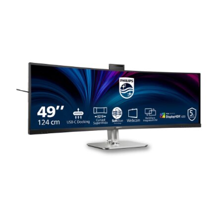 Philips , 49B2U6900CH/00 , 48.8 , VA , 32:9 , 75 Hz , 4 ms , 5120 x 1440 pixels , 450 cd/m² , HDMI ports quantity 2