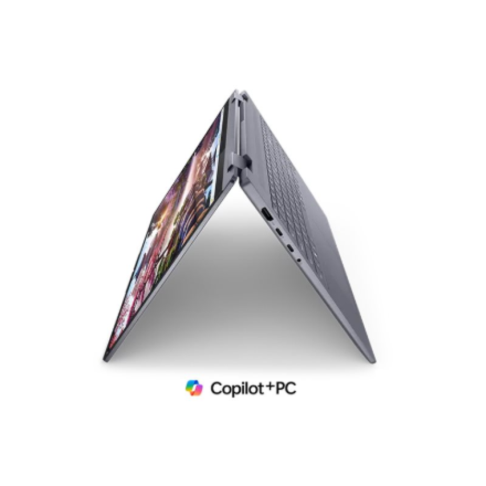 Lenovo IdeaPad 5 2-in-1 16AKP10 , Luna Grey , 16 , IPS , Touchscreen , WUXGA , 1920 x 1200 pixels , Glossy , AMD Ryzen AI 7 , 350 , 16 GB , Soldered LPDDR5x , Solid-state drive capacity 512 GB , AMD Radeon 860M Graphics , Windows 11 Home , 802.11ax , Blue