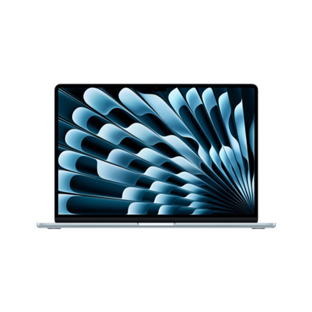 Apple MacBook , Air , Sky Blue , 15 , IPS , 2880 x 1864 pixels , Apple M4 , 16 GB , Solid-state drive capacity 256 GB , Apple M4 chip 10-core CPU/10-core GPU , macOS , 802.11ax , Bluetooth version 5.0 , Keyboard language Swedish , Keyboard backlit , Warra