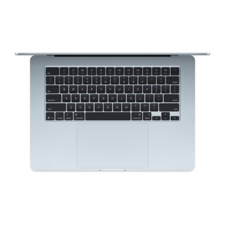 Apple MacBook , Air , Sky Blue , 15 , IPS , 2880 x 1864 pixels , Apple M4 , 16 GB , Solid-state drive capacity 256 GB , Apple M4 chip 10-core CPU/10-core GPU , macOS , 802.11ax , Bluetooth version 5.0 , Keyboard language Swedish , Keyboard backlit , Warra