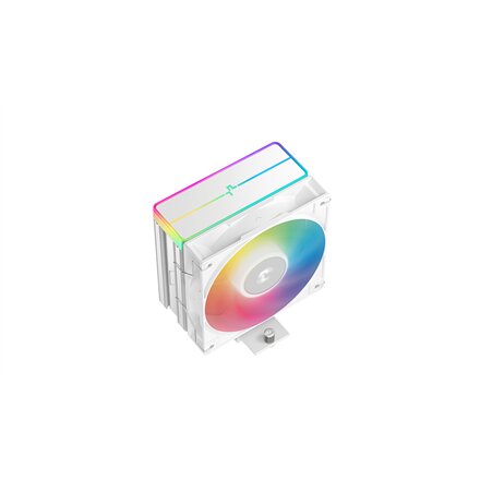 Deepcool CPU Cooler , AG400 WH ARGB V2 , Intel, AMD