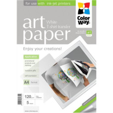 ART , Photo Paper T-shirt transfer (white) , 120 g/m² , A4