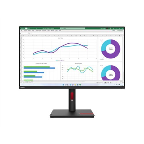Lenovo , ThinkVision , T32h-30 , 31.5 , IPS , 16:9 , 60 Hz , 4 ms , 2560 x 1440 pixels , 350 cd/m² , HDMI ports quantity 1x HDMI 2.1 TMDS , Black , Warranty 36 month(s)