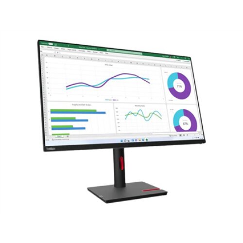 Lenovo , ThinkVision , T32h-30 , 31.5 , IPS , 16:9 , 60 Hz , 4 ms , 2560 x 1440 pixels , 350 cd/m² , HDMI ports quantity 1x HDMI 2.1 TMDS , Black , Warranty 36 month(s)