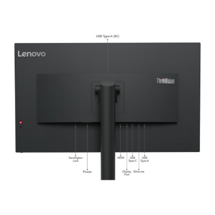 Lenovo , ThinkVision , T32h-30 , 31.5 , IPS , 16:9 , 60 Hz , 4 ms , 2560 x 1440 pixels , 350 cd/m² , HDMI ports quantity 1x HDMI 2.1 TMDS , Black , Warranty 36 month(s)