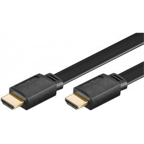 Goobay 31927 High Speed HDMI™ FLAT-cable with Ethernet, gold plated, 2m Goobay