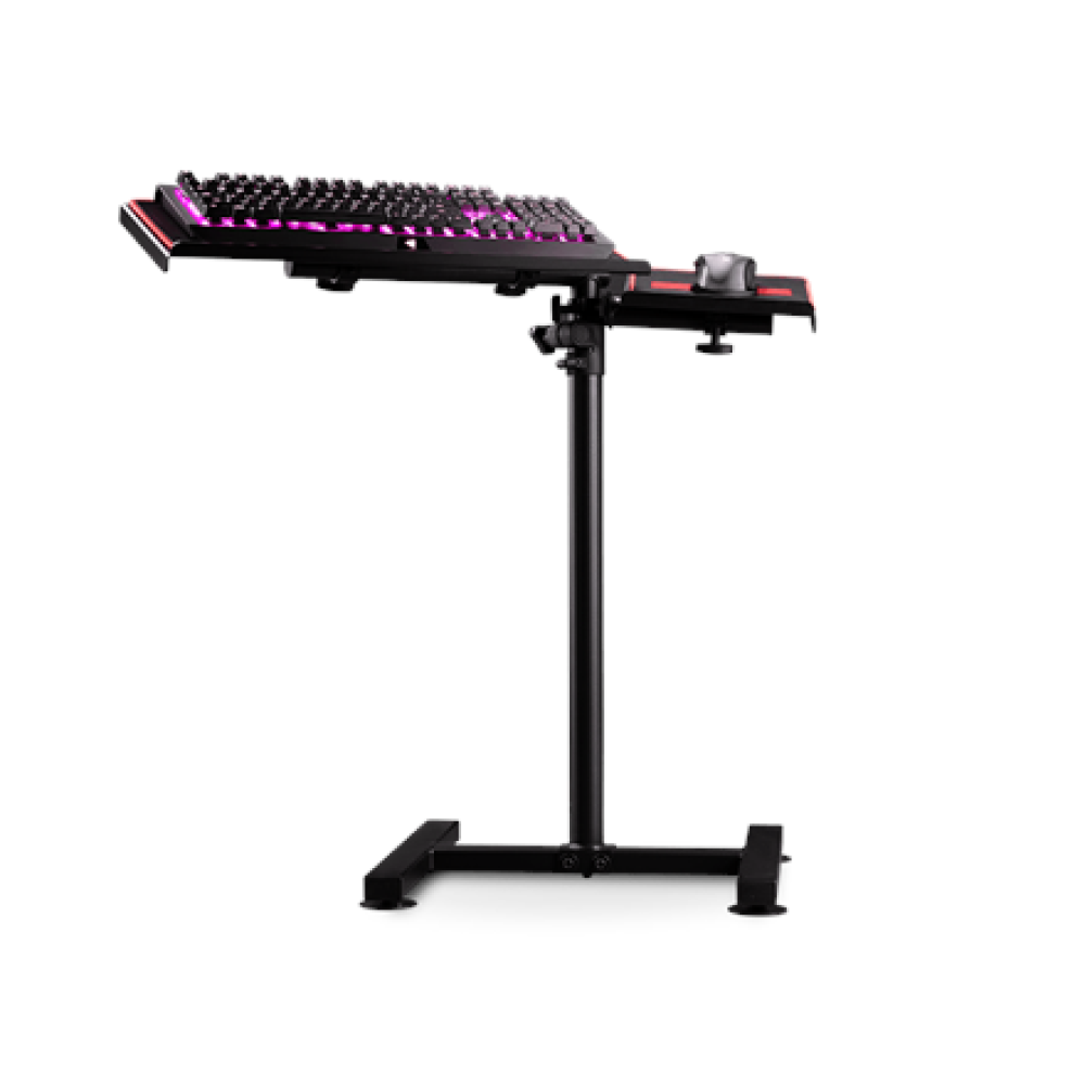 Next Level Racing , Floor stand , NLR-A012 Free Standing Keyboard and Mouse Stand , Height , Black