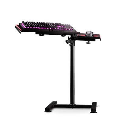 NLR-A012 Free Standing Keyboard and Mouse Stand , Floor stand , Height , Black