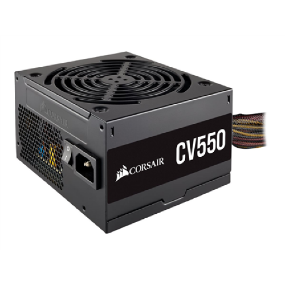 Corsair CV Series, CV550, 550 Watt, 80 PLUS Bronze, EU Version Corsair , PSU , CV550 , 550 W