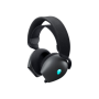 Dell Gaming Headset , Alienware Tri Mode AW725H , Bluetooth , Over-Ear , Microphone , Noise canceling , Wireless , Dark Side of the Moon