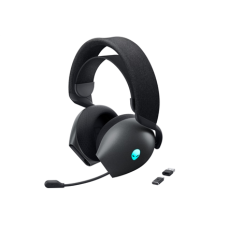 Dell Gaming Headset , Alienware Tri Mode AW725H , Bluetooth , Over-Ear , Microphone , Noise canceling , Wireless , Dark Side of the Moon