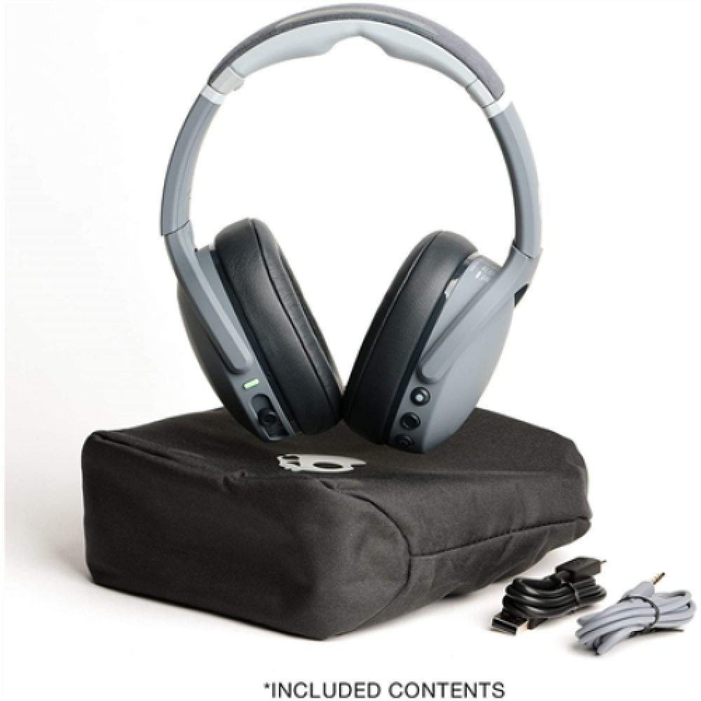 Skullcandy , Wireless Headphones , Crusher Evo , Wireless , Over-Ear , Microphone , Wireless , Chill Grey