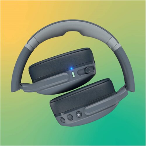 Skullcandy , Wireless Headphones , Crusher Evo , Wireless , Over-Ear , Microphone , Chill Grey