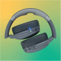 Skullcandy , Wireless Headphones , Crusher Evo , Wireless , Over-Ear , Microphone , Wireless , Chill Grey
