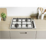 Candy Hob , Idea CHW6LBX/4U2 , Gas , Number of burners/cooking zones 4 , Knob , Stainless Steel