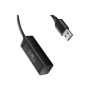 AXAGON Miniature metal four-port USB 3.2 Gen 1 hub , HUE-M1A