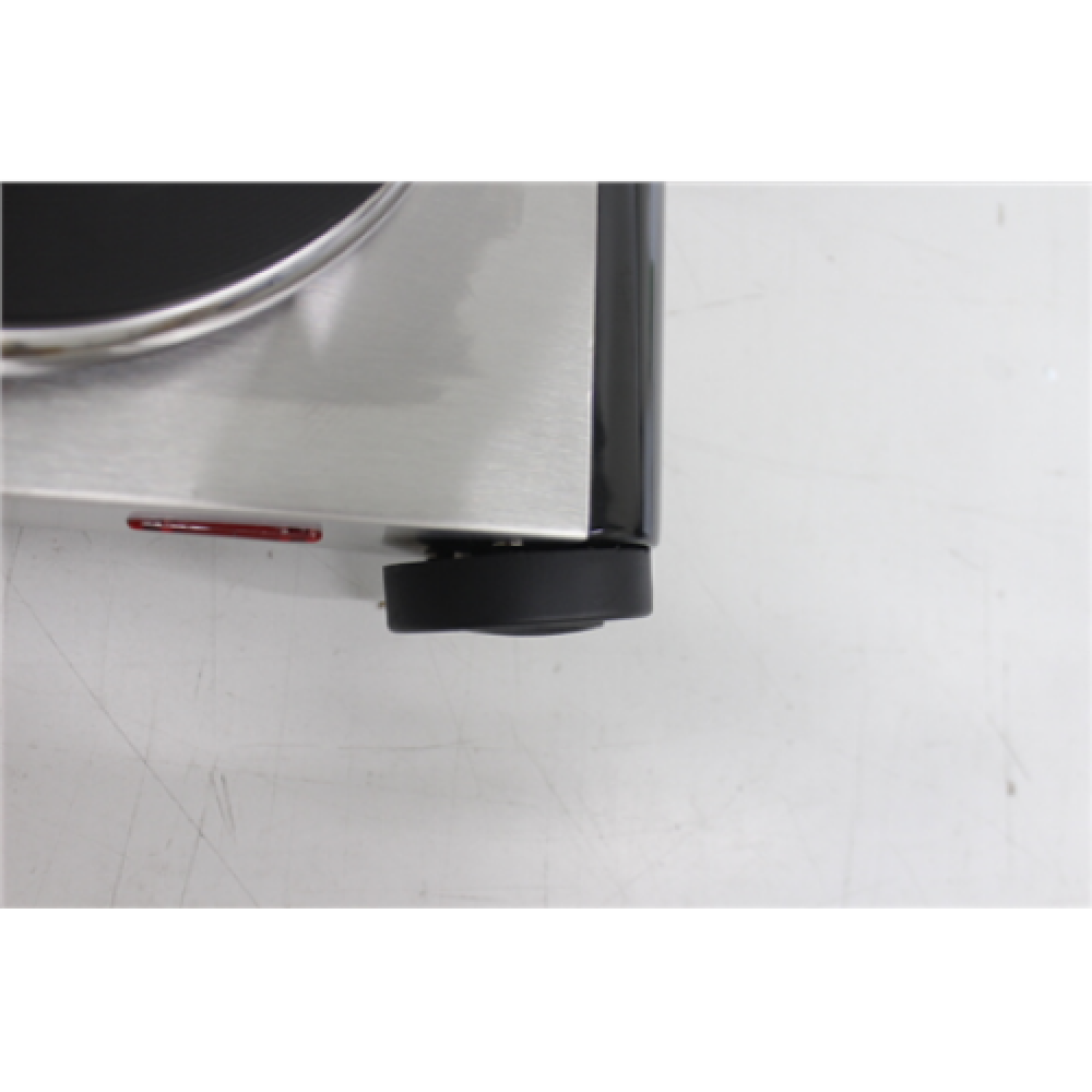 SALE OUT. Tristar KP-6248 Free standing table hob, Stainless Steel/Black , Tristar Free standing table hob , KP-6248 , Number of burners/cooking zones 2 , Stainless Steel/Black , DAMAGED PACKAGING, SCRTACHED ON SIDE, DENT KNOBS , Electric