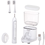 Adler , 2-in-1 Water Flossing Sonic Brush , AD 2180w , Rechargeable , For adults , Number of brush heads included 2 , Number of teeth brushing modes 1 , White