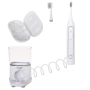 Adler , 2-in-1 Water Flossing Sonic Brush , AD 2180w , Rechargeable , For adults , Number of brush heads included 2 , Number of teeth brushing modes 1 , White