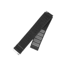Fixed , Sporty Strap with Quick Release 20mm for Smartwatch , 160-210 mm , Dark gray , Nylon