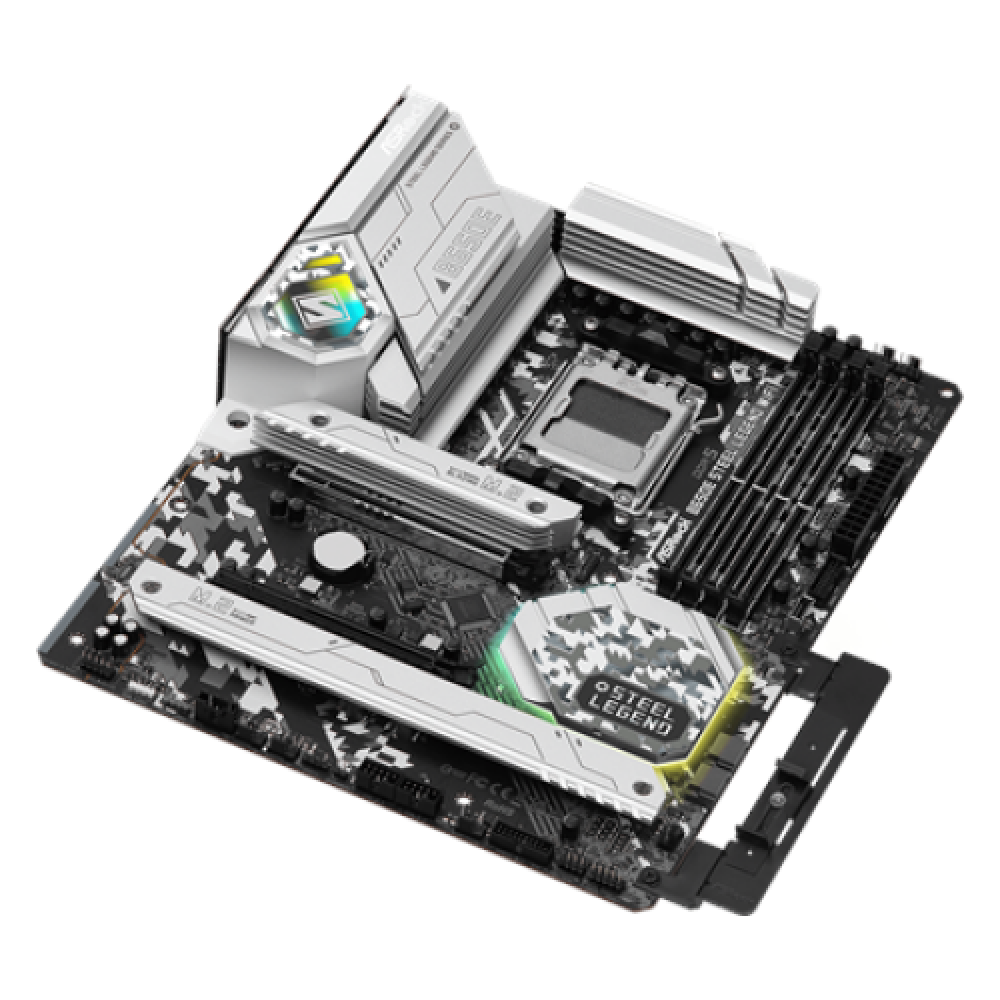 ASRock , B650E Steel Legend WiFi , Processor family AMD , Processor socket AM5 , DDR5 DIMM , Memory slots 4 , Supported hard disk drive interfaces SATA3, M.2 , Number of SATA connectors 2 , Chipset AMD B650 , ATX