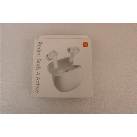 SALE OUT. Redmi Buds 4 Active, White , Xiaomi Redmi Buds 4 Active , Earbuds , Bluetooth , White , DEMO