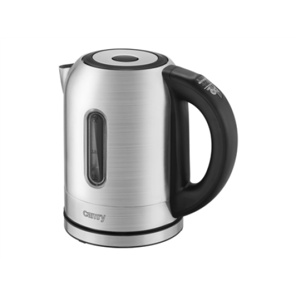 Camry , Kettle , CR 1253 , With electronic control , 2200 W , 1.7 L , Stainless steel , 360° rotational base , Stainless steel
