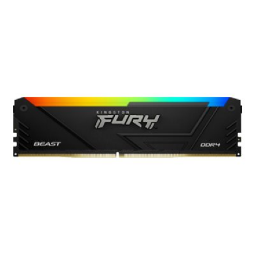 Kingston KF432C16BB12AK2/32 32GB 3200MT/s DDR4 CL16 DIMM (Kit of 2) 1Gx8 FURY Beast RGB , Kingston