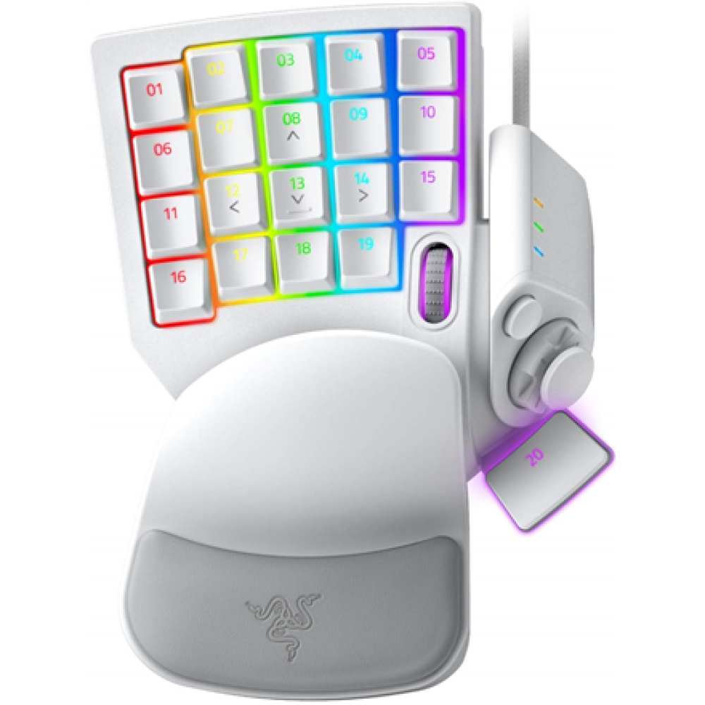 Razer Tartarus Pro Gaming Keypad, Wired, White , Razer , Tartarus Pro , White , Gaming Keypad , Wired , RGB LED light