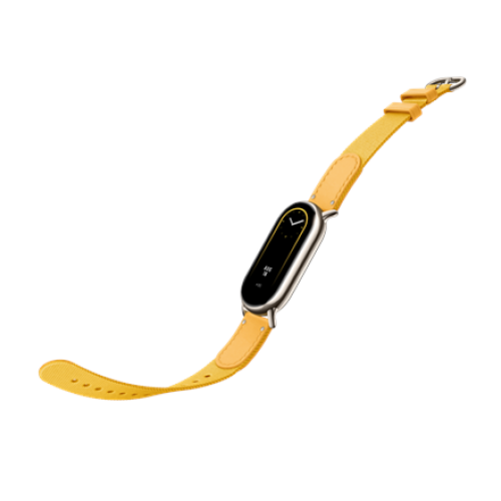 Xiaomi , Smart Band 8 Braided Strap , Yellow , Strap material: Nylon + leather , Adjustable length: 140-210mm