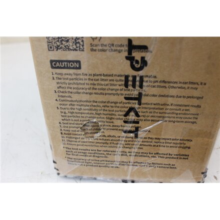SALE OUT. , PETKIT Urine Monitor Cat Litter, 4 bags , DAMAGED PACKAGING, MISSING 1 BAG