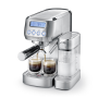 Caso , Espresso machine , Espresso Gourmet Latte , Pump pressure 20 bar , Built-in milk frother , Automatic , 1350 W , Silver