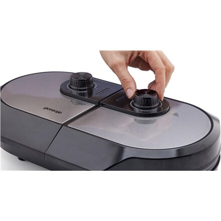 Gorenje , Mini Grill, Waffle plate , WM1400SB , Electric Grill , 1400 W , Diameter 18 cm , Black