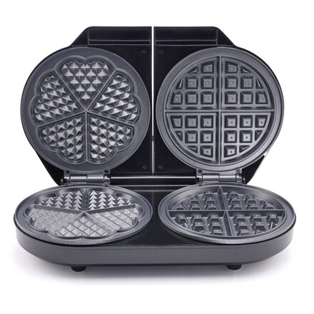 Gorenje , Mini Grill, Waffle plate , WM1400SB , Electric Grill , 1400 W , Diameter 18 cm , Black