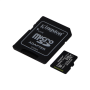 Kingston , Canvas Select Plus , 512 GB , Micro SD , Flash memory class 10 , SD adapter